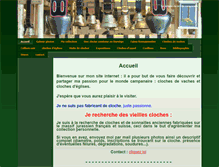 Tablet Screenshot of cloches.org